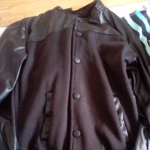 Black button down jacket (with defects)